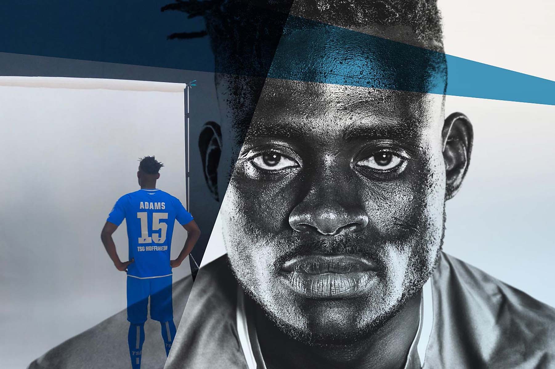 Portraitotograf für Fussballbundesliga Spieler der TSG Hoffenheim